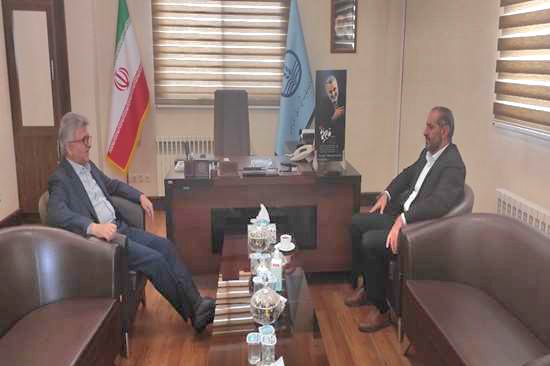 دیدار نماینده مردم آستارا در مجلس شورای اسلامی با رئیس دانشگاه علوم پزشکی گیلان