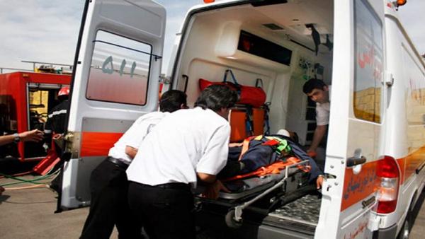 ۱۶ مصدوم در حادثه آتش‌سوزی مجتمع ونوس منطقه آزاد انزلی