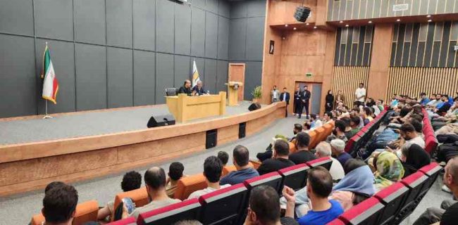 حضور مدیرعامل و اعضای هیئت مدیره منطقه آزاد انزلی در جمع تجاری مجتمع ونوس