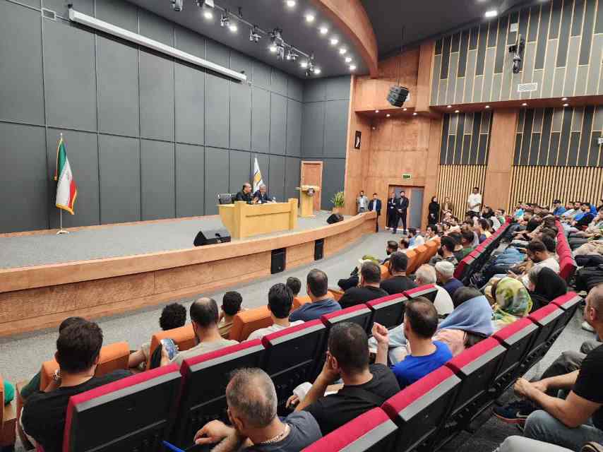 حضور مدیرعامل و اعضای هیئت مدیره منطقه آزاد انزلی در جمع تجاری مجتمع ونوس