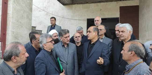 بازدید استاندار گیلان، رئیس دانشگاه علوم پزشکی و نماینده مردم از مرکز جامع چابکسر