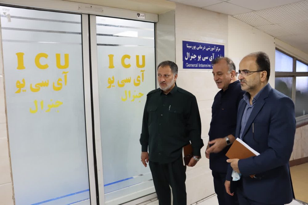 بازدید سرزده بازرس کل استان گیلان از بیمارستان های پورسینا و ولایت رشت
