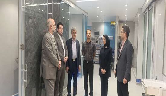 بازدید دکتر آشوبی از مرکز دندانپزشکی تحت بیهوشی و داروخانه در رشت