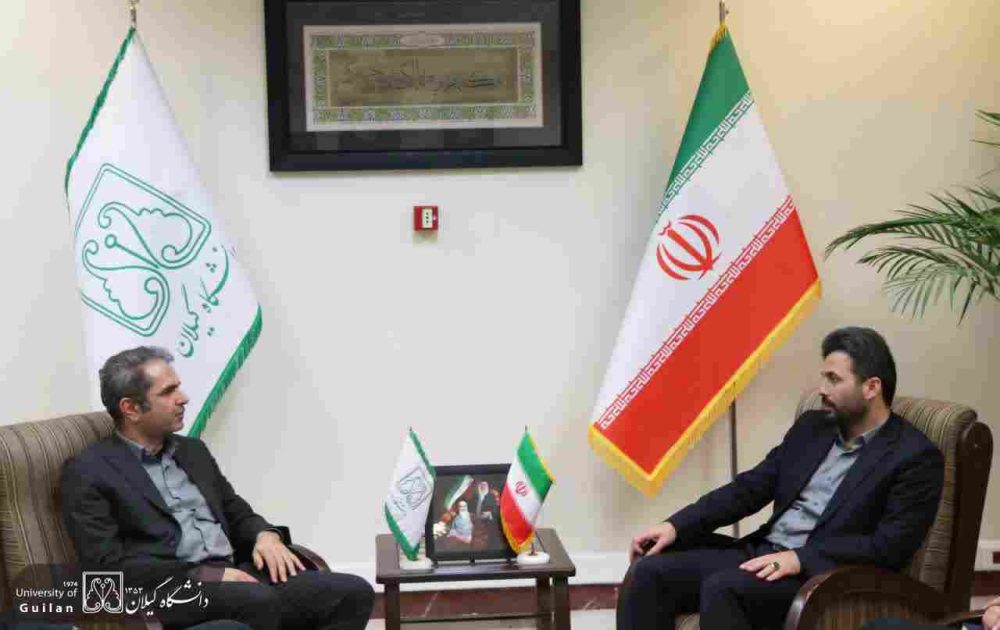 دیدار نماینده مردم شهرستان‌های رشت و خمام در مجلس شورای اسلامی با سرپرست دانشگاه گیلان