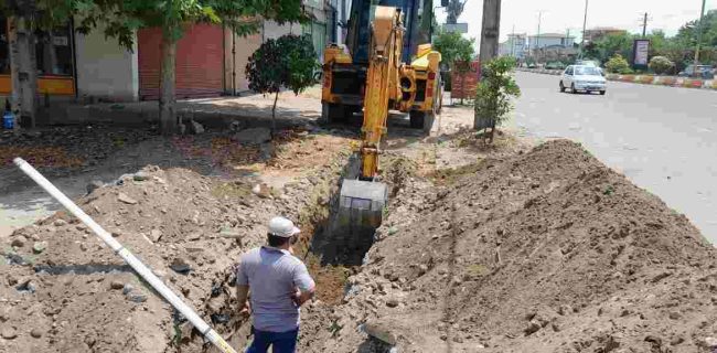  طرح اجرای لوله گذاری دفع آبهای سطحی در کلاچای 