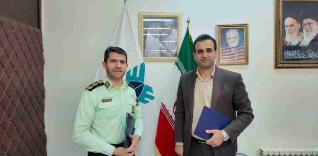 با حضور رئیس دانشگاه آزاد اسلامی گیلان:  انعقاد تفاهم نامه همکاری های پژوهشی ، تامینی دانشگاه آزاد اسلامی با نیروی انتظامی شهرستان رشت 