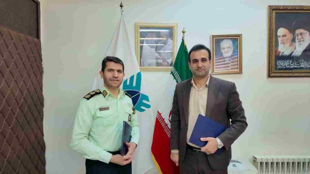 با حضور رئیس دانشگاه آزاد اسلامی گیلان:  انعقاد تفاهم نامه همکاری های پژوهشی ، تامینی دانشگاه آزاد اسلامی با نیروی انتظامی شهرستان رشت 