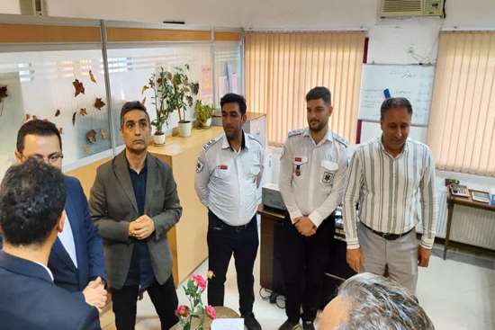 بازدید نماینده مردم تالش، رضوانشهر و ماسال از ستاد شبکه بهداشت و درمان ماسال