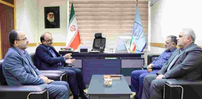 بازدید صبحگاهی بازرس کل استان از اداره کل میراث فرهنگی، گردشگری و صنایع دستی گیلان 