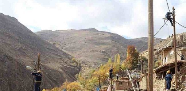 با سرمایه‌گذاری ۲۴ هزار میلیارد تومانی در شبکه برق روستایی، ۹۹/۸٪ جمعیت روستایی کشور از نعمت برق برخوردارند