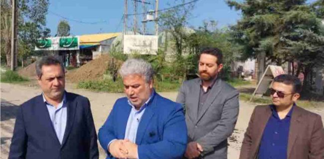 عملیات آسفالت‌ریزی محور انزلی–رضوانشهر آغاز شد