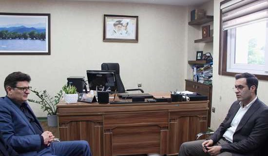 دیدار نماینده مردم شهرستان‌های فومن و شفت در مجلس با معاون توسعه دانشگاه