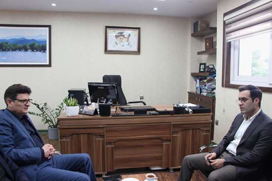 دیدار نماینده مردم شهرستان‌های فومن و شفت در مجلس با معاون توسعه دانشگاه