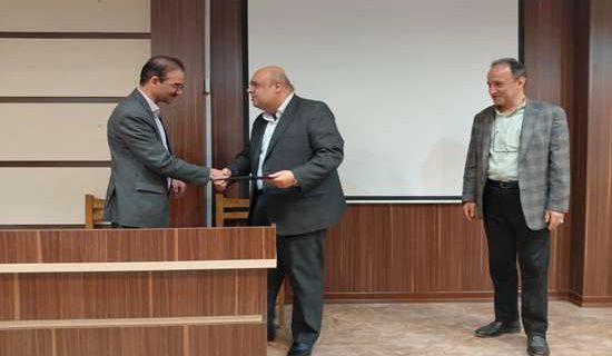 معارفه سرپرست معاونت بهداشتی شبکه بهداشت و درمان لاهیجان