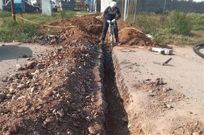 توسعه شبكه توزیع آب شرب به طول ۸۵۰ متر در شهر و روستای خانقاه بر شهرستان ماسال