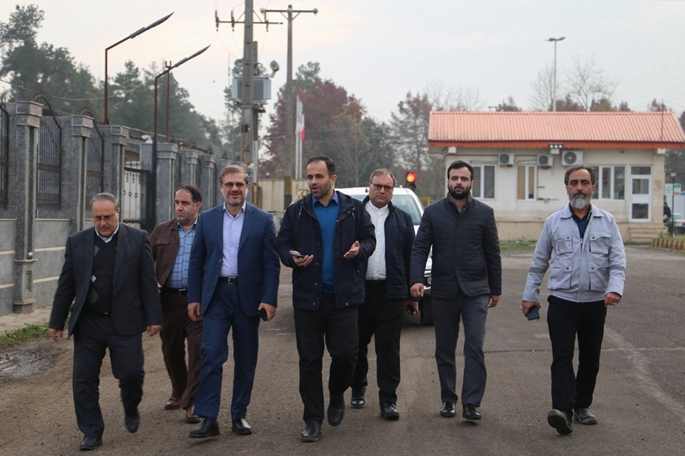 بازدید دادستان مرکز استان و شهردار رشت از کارخانه کود آلی گیلان