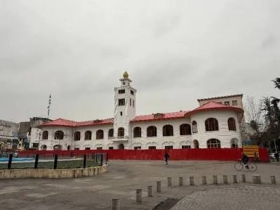 روند مرمت بنای تاریخی شهرداری رشت در مراحل پایانی