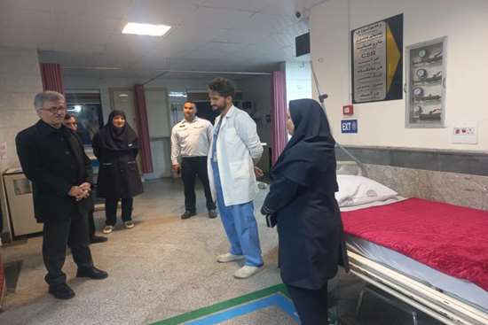 تداوم بازدیدهای شبانه رئیس دانشگاه علوم پزشکی گیلان