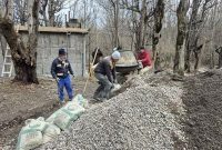اتمام عملیات احداث مخزن ذخیره آب شرب ۵۰ متر مكعبی روستای چارمان شهرستان رودباراستان گیلان
