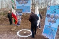 كلنگ زنی پروژه آبرسانی برای حل بحران آب روستاهای بخش رودبنه لاهیجان