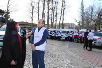 برگزاری مانور خودرویی اورژانس اجتماعی بهزیستی گیلان (۱۲۳)با مشارکت سایر نیروهای امدادی