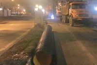 آغاز عملیات لوله گذاری شبكه فاضلاب بهداشتی در محدوده بلوارسمیه منطقه گلسار شهر رشت