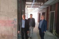 بازدید رئیس دانشگاه علوم پزشکی گیلان از روند تکمیل پروژه مجتمع دانشگاهی لاکان