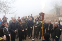 گاز به روستاهای لایه و لاکه رودبار رسید