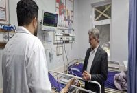 دکتر آشوبی از بیمارستان شهدای رضوانشهر بازدید کرد