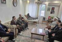 دیدار مدیرعامل شرکت گاز گیلان با خانواده شهید جنگ رمضان سید اسماعیل فرجودی