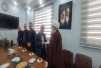 معارفه سرپرست جدید بیمارستان نیکوکار املش با حضور معاون بهداشتی دانشگاه علوم پزشکی گیلان 