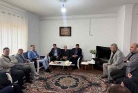 دیدار شهردار و اعضای شورای اسلامی شهر رشت با خانواده شهید «حمید سلمان‌پیشه»