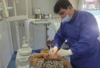 ارائه‌ی خدمات رایگان سلامت دهان و دندان به اهالی روستای کجید شهرستان املش