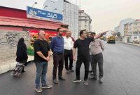 آغاز آسفالت خیابان جدید سعدی به سرگل پس از تملک ۹۸ ملک