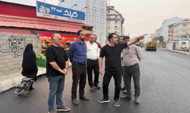 آغاز آسفالت خیابان جدید سعدی به سرگل پس از تملک ۹۸ ملک