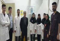 بازديد رئیس دانشکده پیراپزشکی شرق گیلان از روند آموزش بالینی بیمارستان پیروز لاهیجان